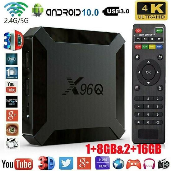 Снимка на Тв бокс X96Q CPU Allwinner H313 OS: Android 10 1/8GB