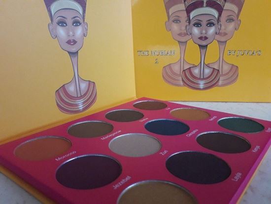 Снимка на нова палитра сенки за очи Джувиа Нубиан 2 The Nubian 2 Palette