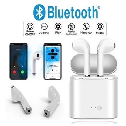 Снимка на Безжични слушалки i12 , bluetooth, Power bank различни цветове