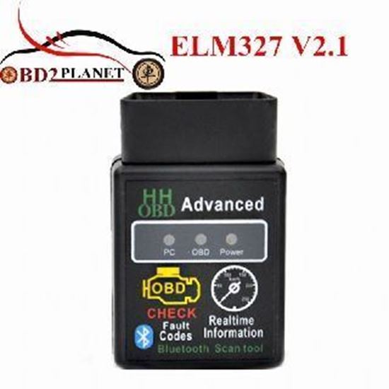 Снимка на ELM 327 Bluetooth HH OBD II Безжично устройство за авто диагности