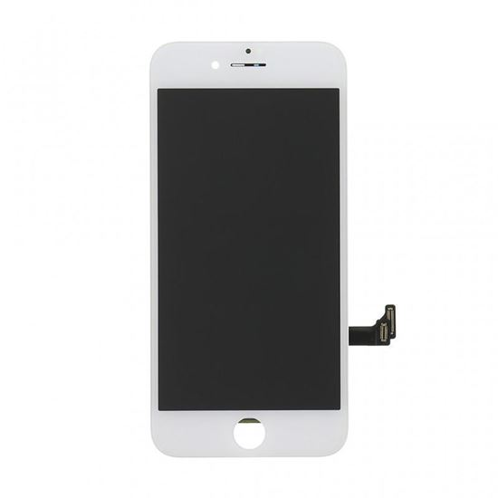Снимка на Дисплей за Iphone 8g Бял оборудван с камера сензор и спикер