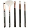 Picture of нов сет четки за грим Зоева 15бр с чантичка кафяво Zoeva brush set