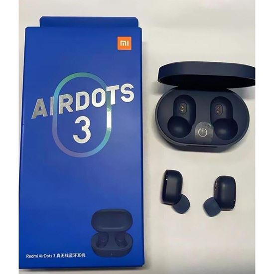 Picture of Безжични слушалки Xiaomi Redmi AirDots 3, Тъмно-Син, Bluetooth 5.2, Бързо зареждане, 600 mAh, Шумопотискане