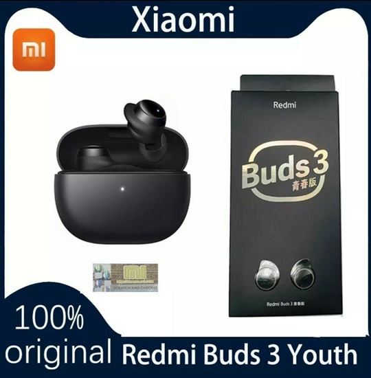 Picture of Безжични Bluetooth Слушалки XIAOMI REDMI BUDS 3 черни