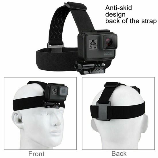 Снимка на Универсална Go Pro Hero Head Strap, лента, челник, стойка, гопро за глава