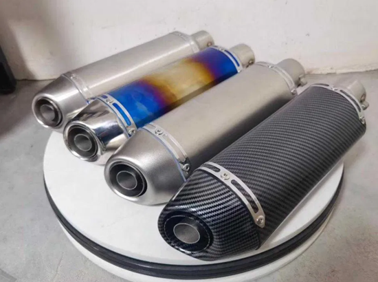 Picture of Yoshimura ауспух за мотоциклети акрапович гърне за мотор Akrapovic универсално гърне за мотор 37см KTM Yamaha Honda Suzuki ATV спортна генерация за пистов мотор спортно гърне спортен ауспух
