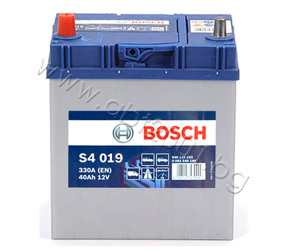 Снимка на Акумолатор Bosch 40 Ah, 12V, S4, JIS, L+