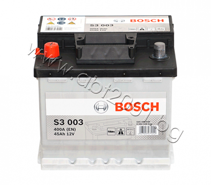 Picture of Акумулатор  Bosch 45 Ah, 12V, S3 L+