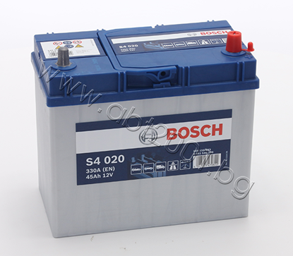 Picture of Акумолатор Bosch 45 Ah, 12V, S4, JIS, R+