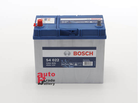 Снимка на Акумолатор Bosch 45 Ah, 12V, S4, JIS, L+