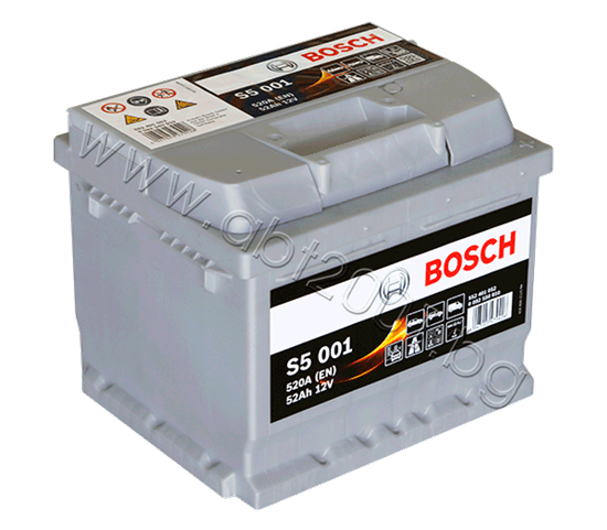 Picture of Акумолатор Bosch 52 Ah, 12V, S5