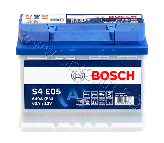 Снимка на Акумулатор Bosch 60 Ah, 12V, S4E