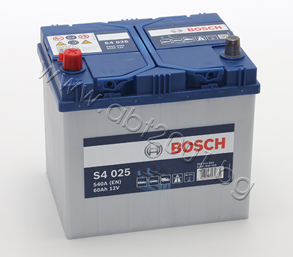 Снимка на Акумулатор Bosch 60 Ah, 12V, S4, JIS, L+