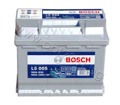 Снимка на Акумолатор Bosch 60 Ah, 12V, L5