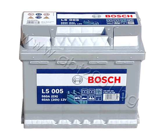 Picture of Акумолатор Bosch 60 Ah, 12V, L5