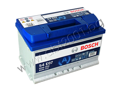 Снимка на Акумулатор Bosch 65 Ah, 12V, S4E