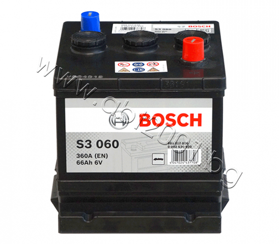 Снимка на Акумулатор Bosch 66Ah, 6V, S3