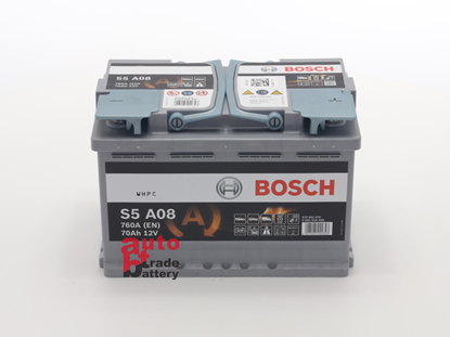 Снимка на Акумулатор Bosch 70 Ah, 12V, S5A