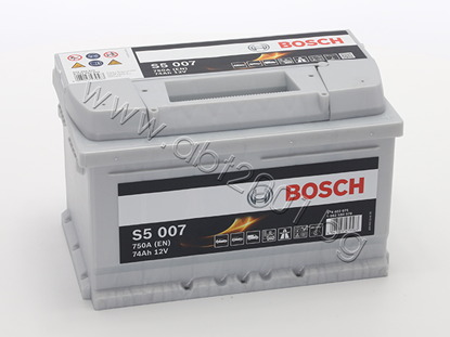 Снимка на Акумулатор Bosch 74 Ah, 12V, S5