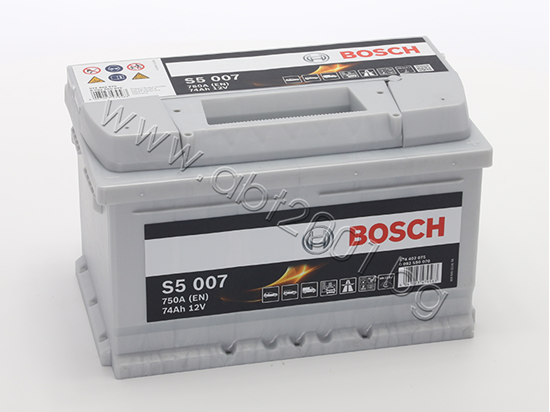 Снимка на Акумулатор Bosch 74 Ah, 12V, S5