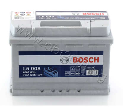 Снимка на Акумулатор Bosch 75 Ah, 12V, L5