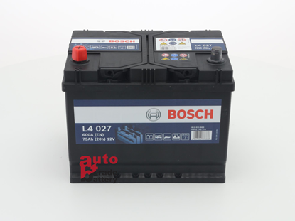 Снимка на Акумулатор Bosch 75 Ah, 12V, L4