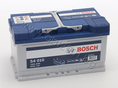 Снимка на Акумулатор  Bosch 80 Ah, 12V, S4
