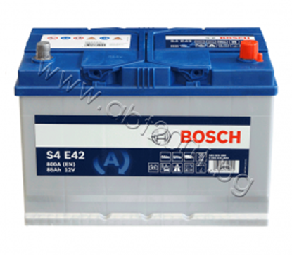 Снимка на Акумулатор Bosch 85 Ah, 12V, S4E, JIS