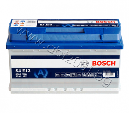 Снимка на Акумулатор Bosch 95 Ah, 12V, S4E