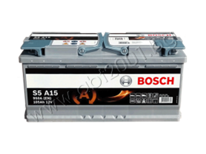 Снимка на Акумулатор Bosch 105 Ah, 12V, S5A