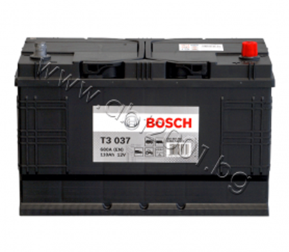 Снимка на Акумулатор Bosch 110 Ah, 12V, серия T3