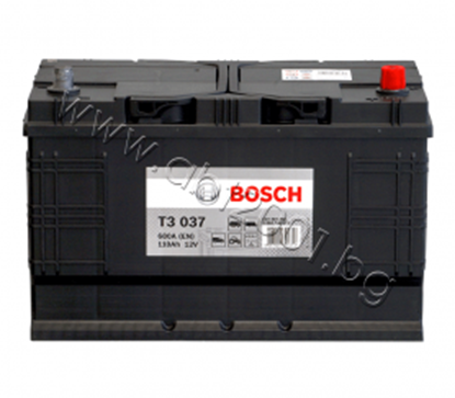 Снимка на Акумулатор Bosch 110 Ah, 12V, T3