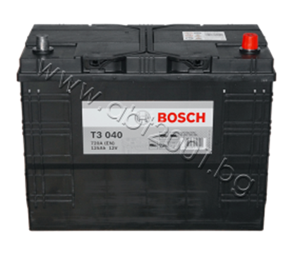 Снимка на Акумулатор Bosch 125 Ah, 12V, T3