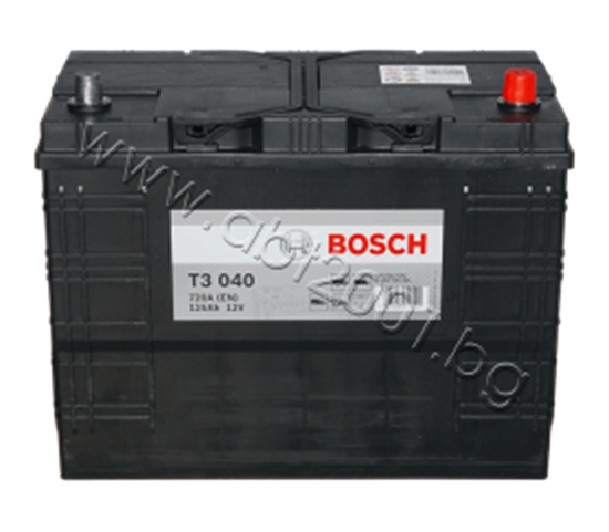 Снимка на Акумулатор Bosch 125 Ah, 12V, T3