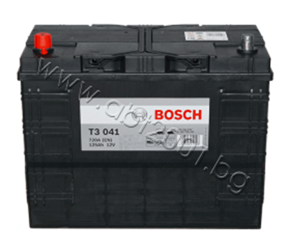 Снимка на Акумулатор Bosch 125 Ah, 12V, T3