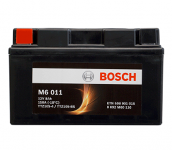 Снимка на Акумулатор Bosch 8 Ah, 12 V, M 6 - YTZ10S-BS