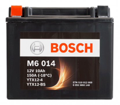 Снимка на Акумулатор Bosch 10 Ah, 12 V, M 6 - YTX12-BS