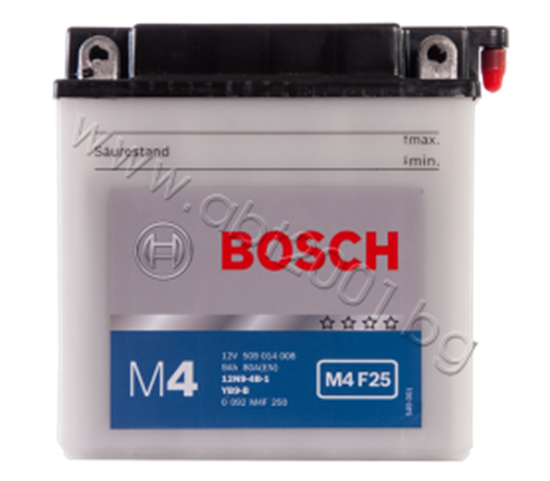 Снимка на Акумулатор Bosch 9 Ah, 12 V, M4 - YB9-B
