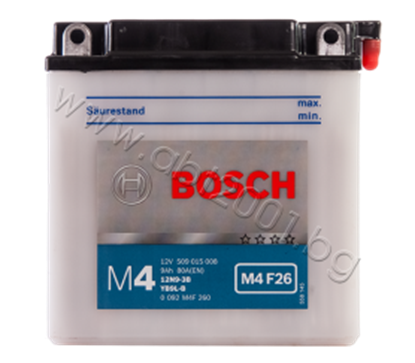Снимка на Акумулатор Bosch 9 Ah, 12 V, M4 - YB9L-B