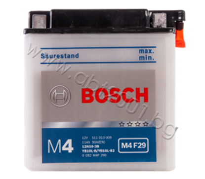 Снимка на Акумулатор Bosch 11 Ah, 12 V, M4 - YB10L-B2