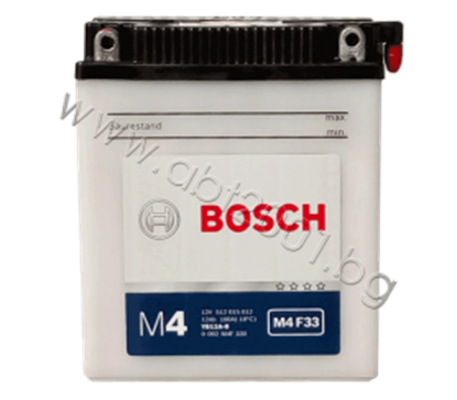 Снимка на Акумулатор Bosch 12 Ah, 12 V, M4 - YB12A-B