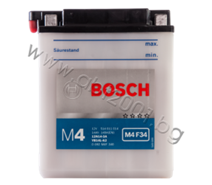 Снимка на Акумулатор Bosch 14 Ah, 12 V, M4 - YB14L-A2