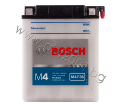 Снимка на Акумулатор Bosch 14 Ah, 12 V, M4 - YB14L-B2