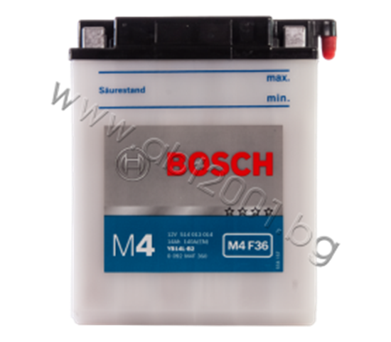 Снимка на Акумулатор Bosch 14 Ah, 12 V, M4 - YB14L-B2