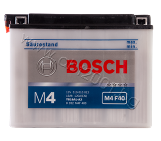 Снимка на Акумулатор Bosch 16 Ah, 12 V, M4 - YB16AL-A2