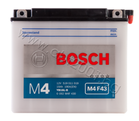 Picture of Акумулатор Bosch 19 Ah, 12 V, M4 - YB16L-B