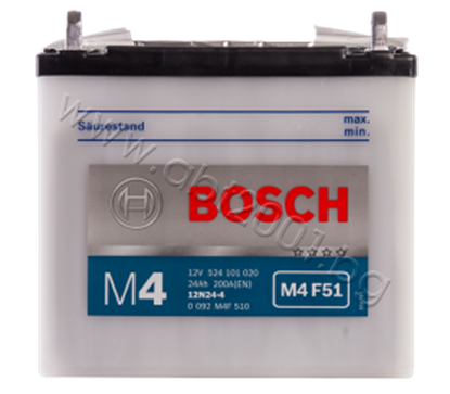 Picture of Акумулатор Bosch 24 Ah, 12 V, M4 - 12N24-4