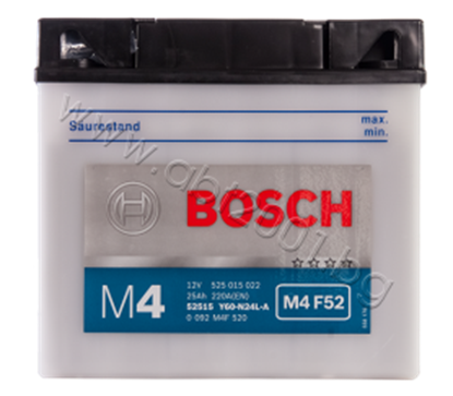 Picture of Акумулатор Bosch 25 Ah, 12 V, M4 - Y60-N24L-A / 52515