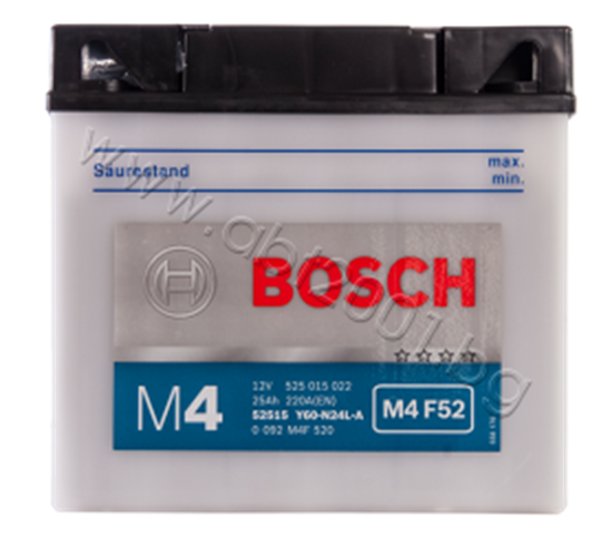 Снимка на Акумулатор Bosch 25 Ah, 12 V, M4 - Y60-N24L-A / 52515