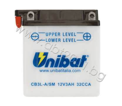 Picture of Акумулатор Unibat 3 Ah, 12 V - CB3L-A